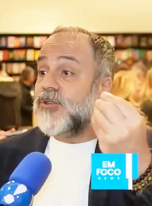 José Manuel Barbosa em entrevista à RedeTV!, no Em Foco News